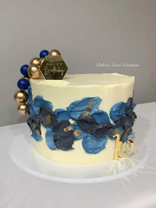 Luxury Abstract Celebration Cake
